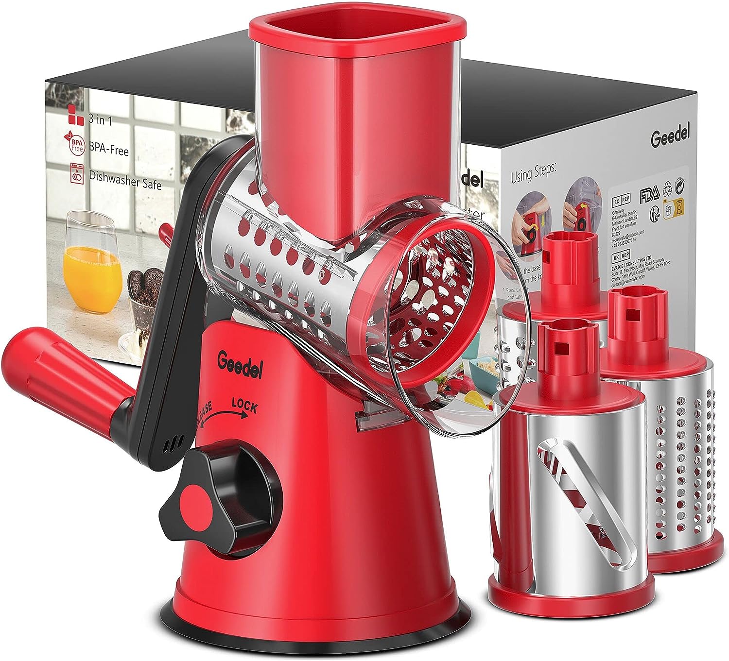 Geedel Rotary Cheese Grater Review - New York - New York ID1604597