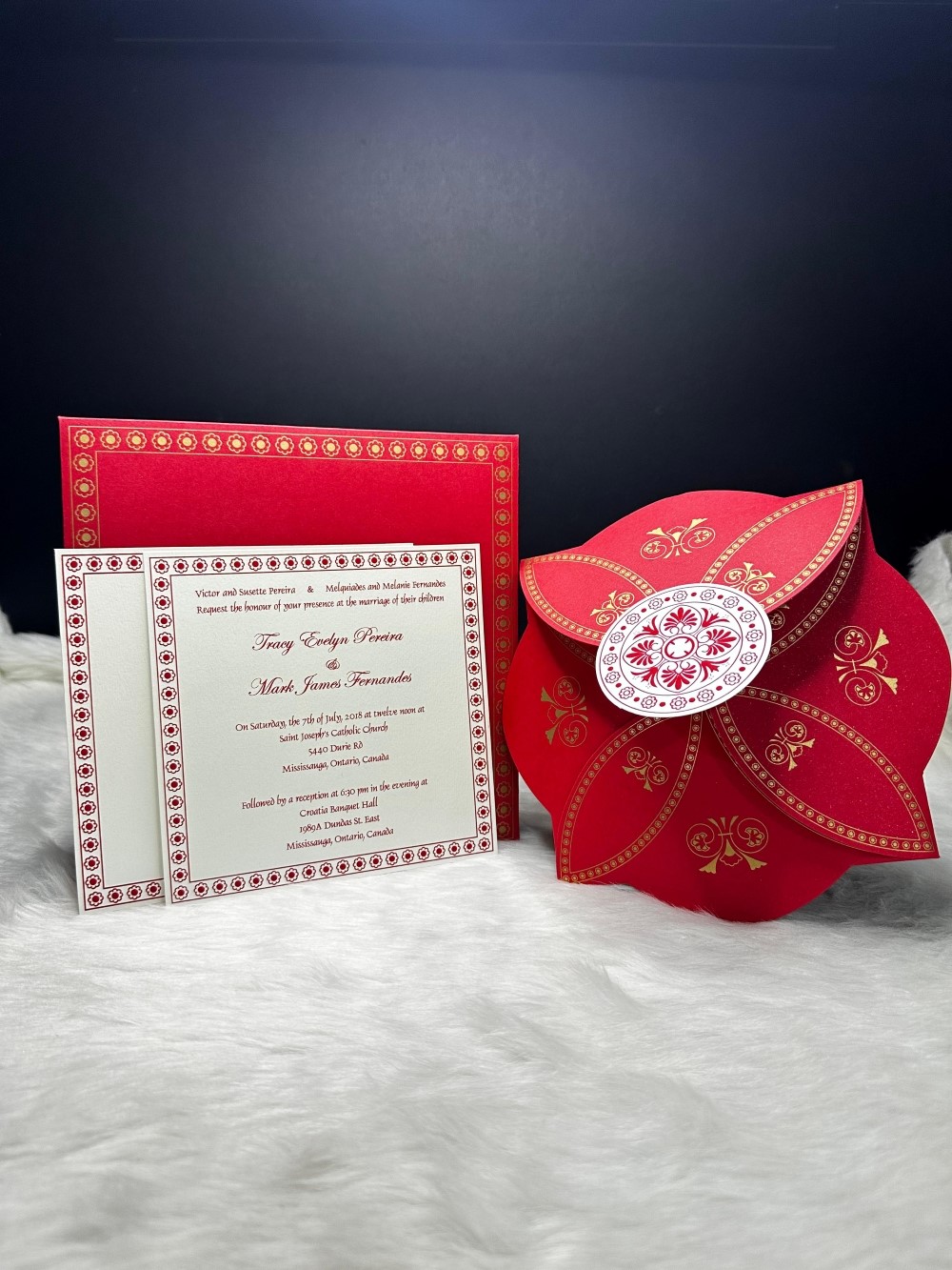 Hindu Wedding Cards Online  Traditional Designs for Sacred  - Florida - Hollywood ID1595460