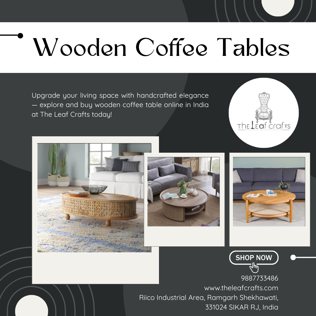 Discover Indias Finest Wooden Coffee Tables  Online No - Rajasthan - Jaipur ID1600755