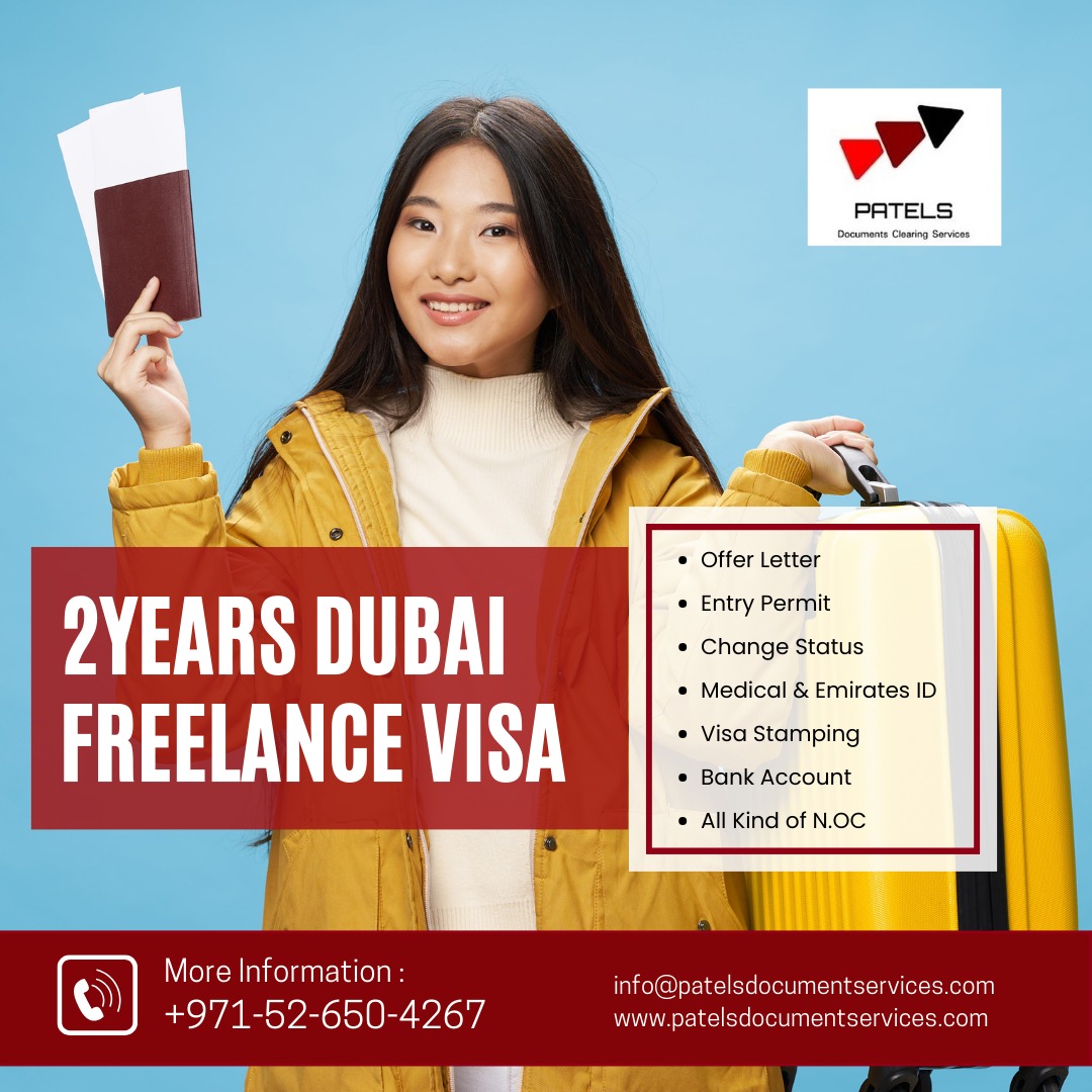 2years Dubai Freelance visa - Gujarat - Ahmedabad ID1522384