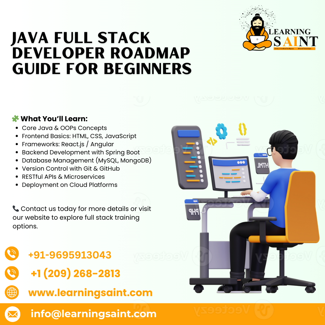 Java Full Stack Developer Roadmap Guide for Beginners  - Delaware - Wilmington ID1600790