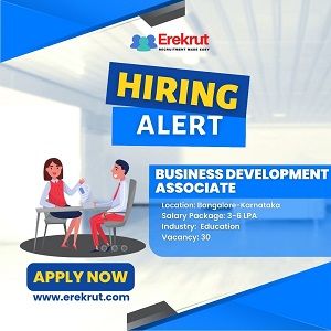 Business Development Associate Job At Avaintern Edutech Pvt - Karnataka - Bangalore ID1513620