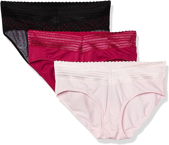 Warners womens Blissful Benefits No Muffin 3 Pack Hipster P - New York - New York ID1553002