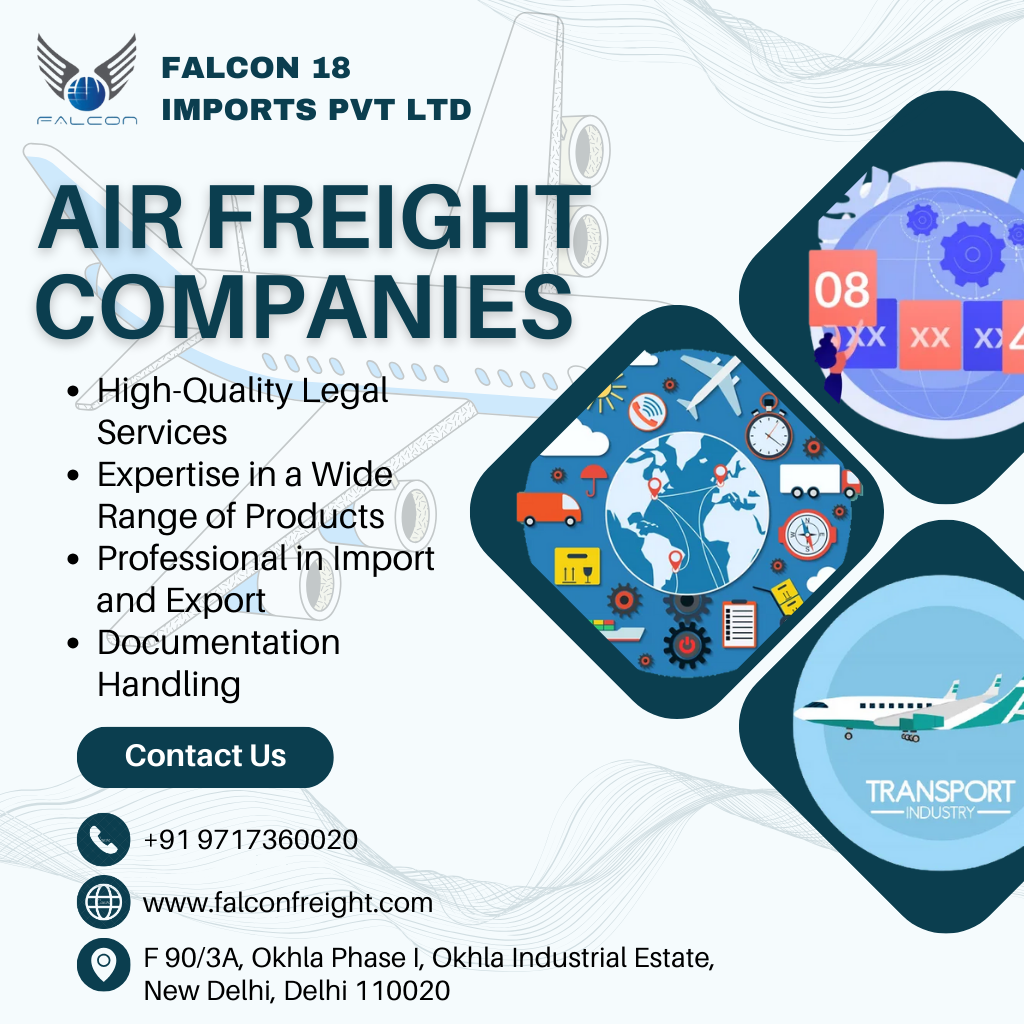 Air Freight Companies Falcon 18 Imports Pvt Ltd - Delhi - Delhi ID1532671
