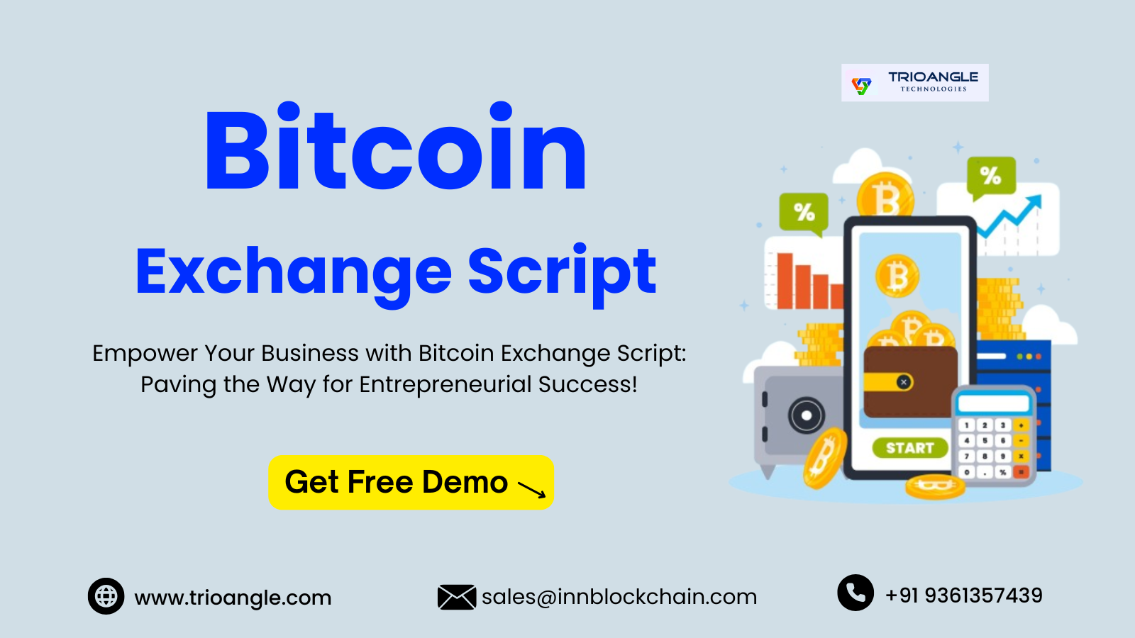 Bitcoin Exchange Script - Chandigarh - Chandigarh ID1611129