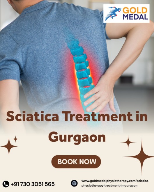 Expert Sciatica Physiotherapy in Gurgaon  Gold Medal Pain M - Haryana - Gurgaon ID1614008