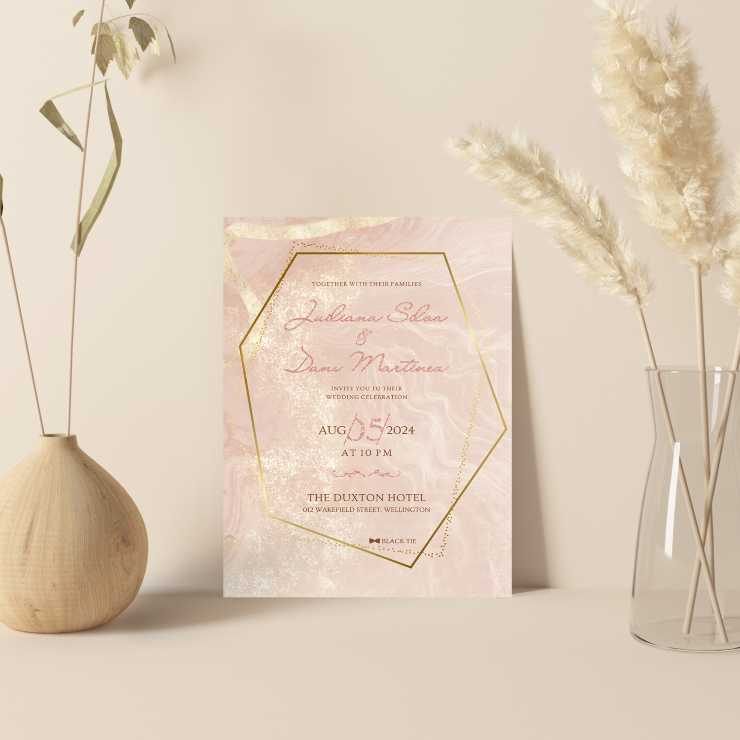 HighQuality Single Sheet Invitations  Custom Cards Shimme - New Jersey - Jersey City ID1590915