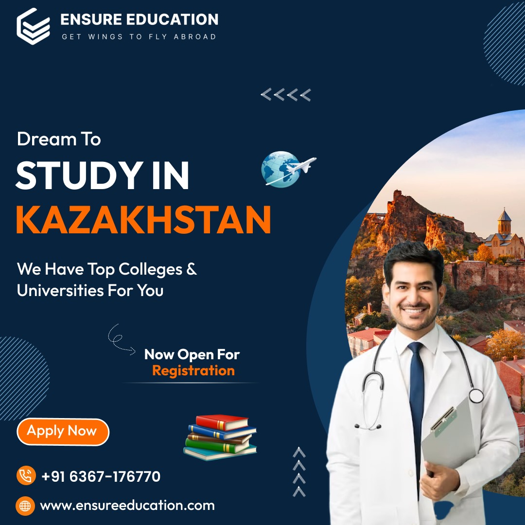 Study MBBS in Kazakhstan with EnsureEducation - Rajasthan - Alwar ID1539533