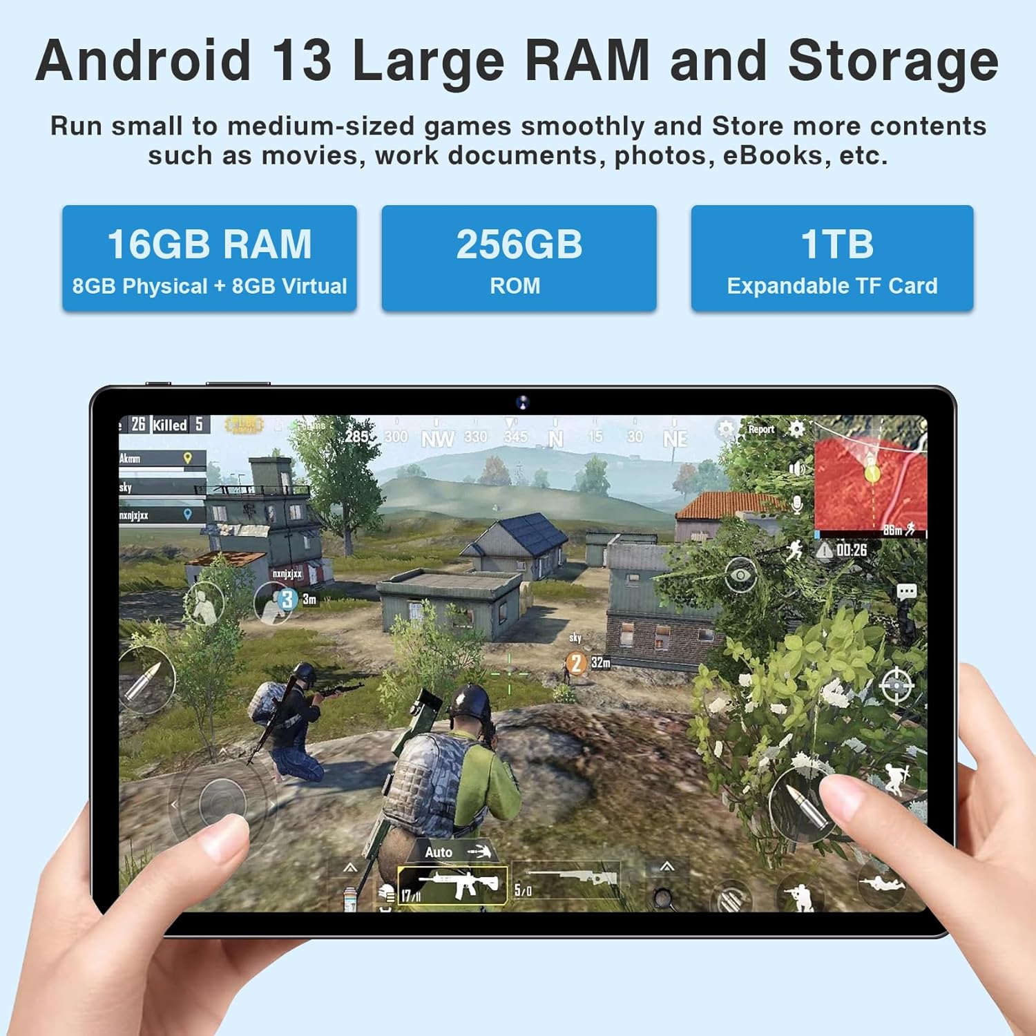 2024 Latest 11 inch Tablet 16GB256GB1TB Expand Grey  - New York - Albany ID1593916 4