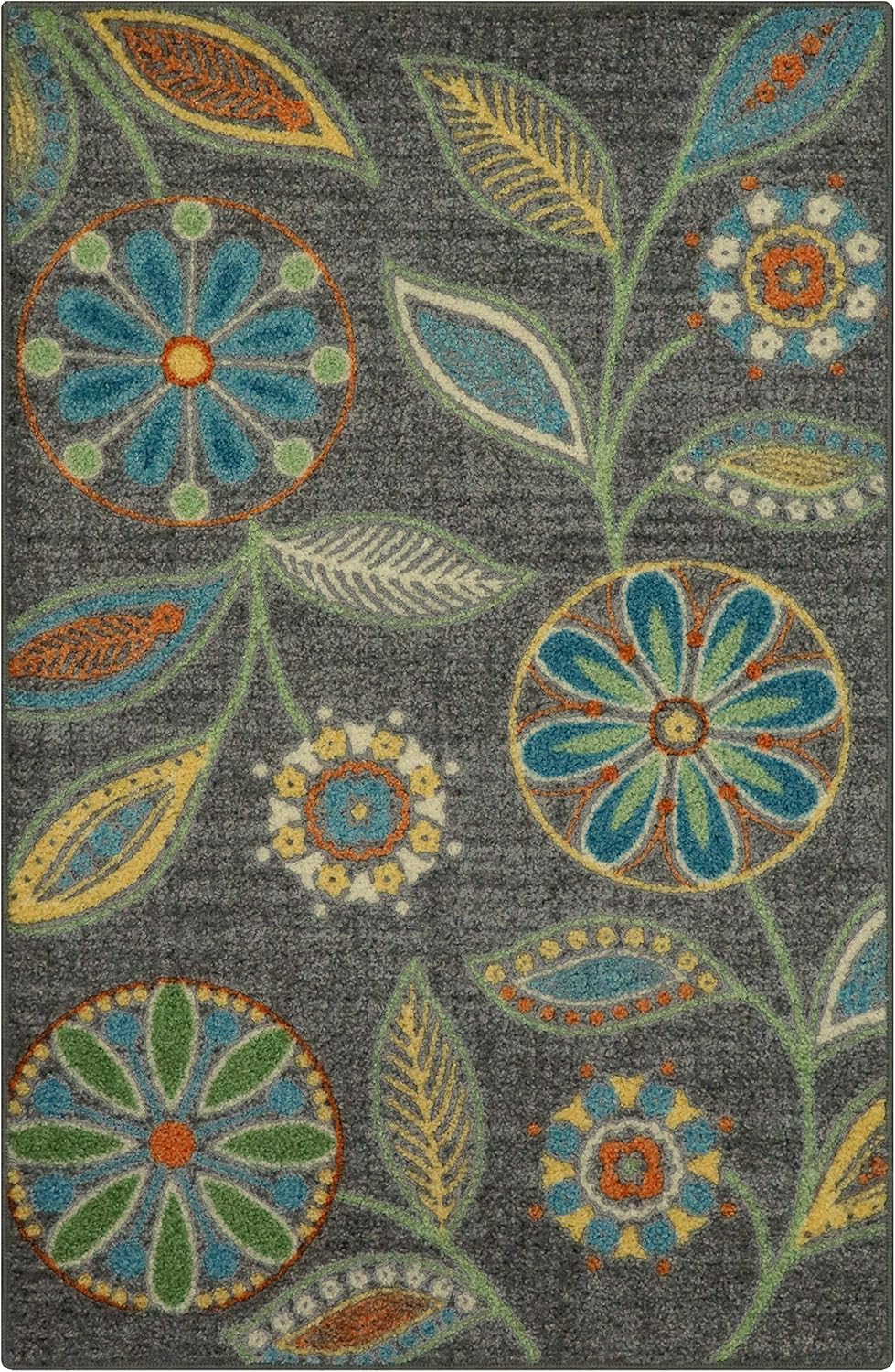 Maples Rugs Reggie Floral Kitchen Rugs Non Skid Accent Area  - New York - New York ID1607086 2