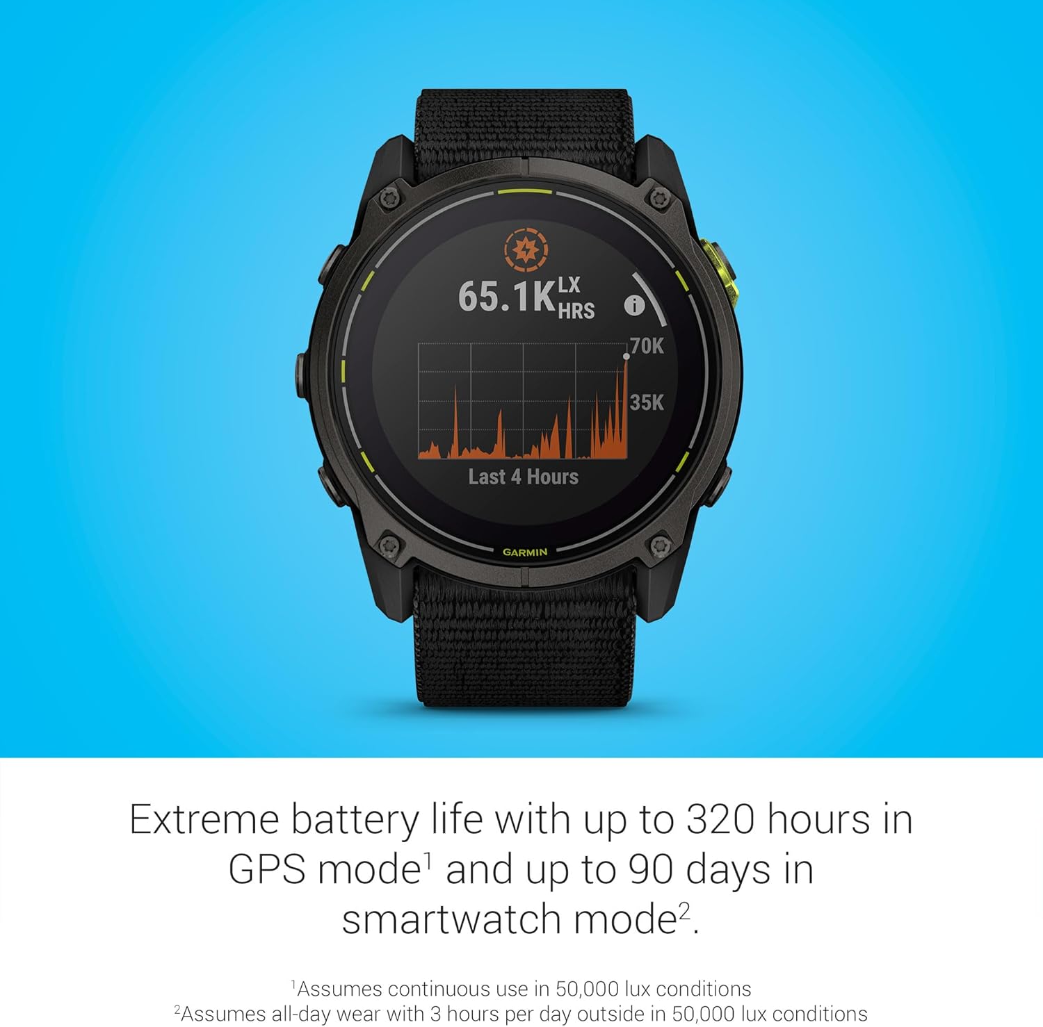 Garmin Enduro 3  51 mm Solar Sapphire Ultraperforma - New York - Albany ID1592618 3