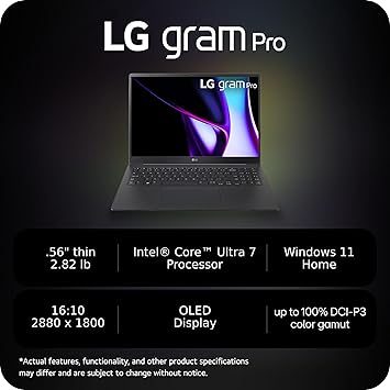 LG gram Pro 16inch OLED Thin and Lightweight Laptop Intel  - New York - Albany ID1585201 2