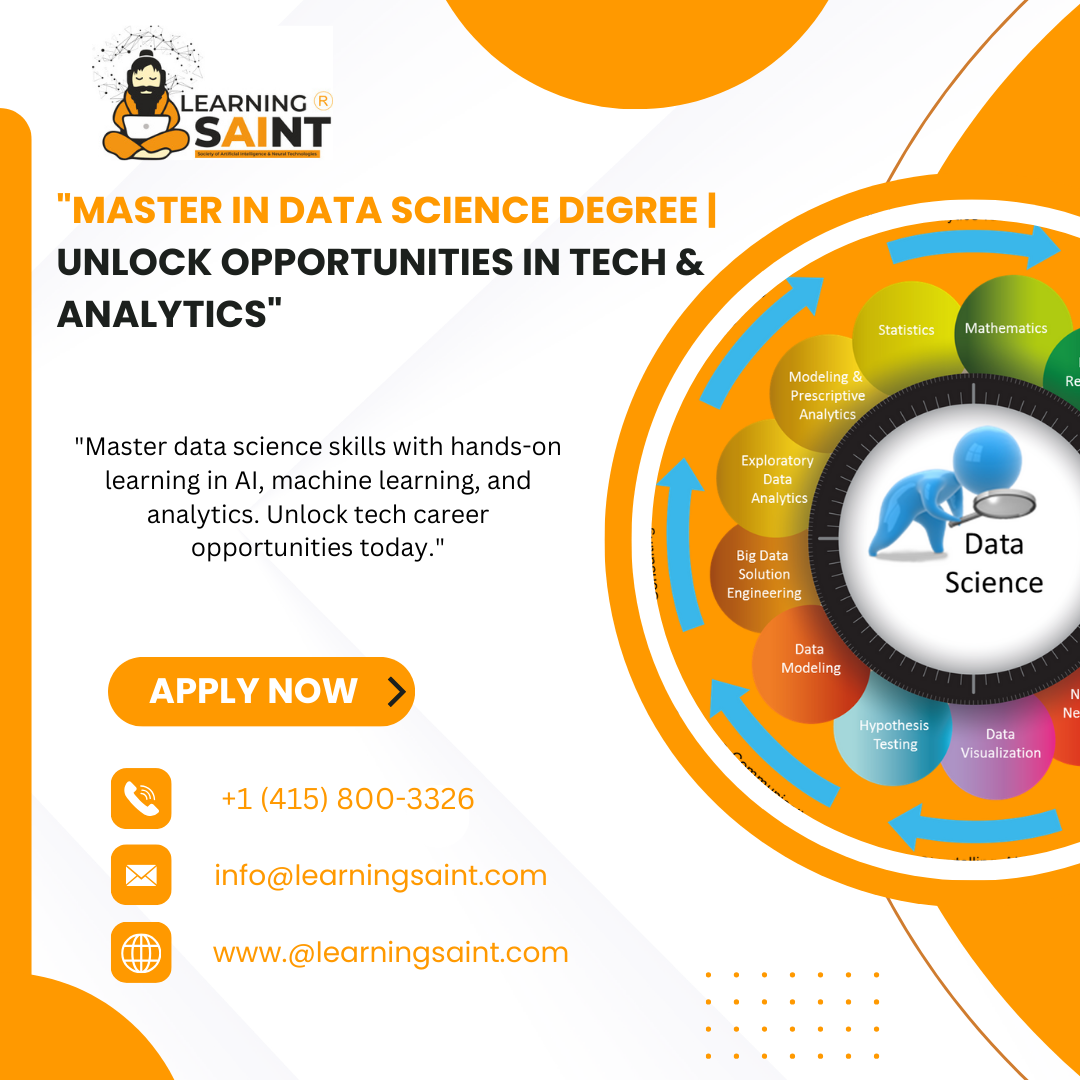 Master in Data Science Degree  Unlock Opportunities in Tec - Texas - Dallas ID1589607