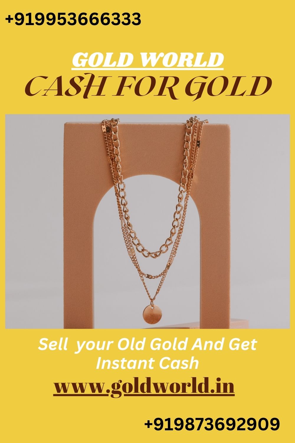 Get instant cash for gold at GOLD WORLD - Delhi - Delhi ID1613194
