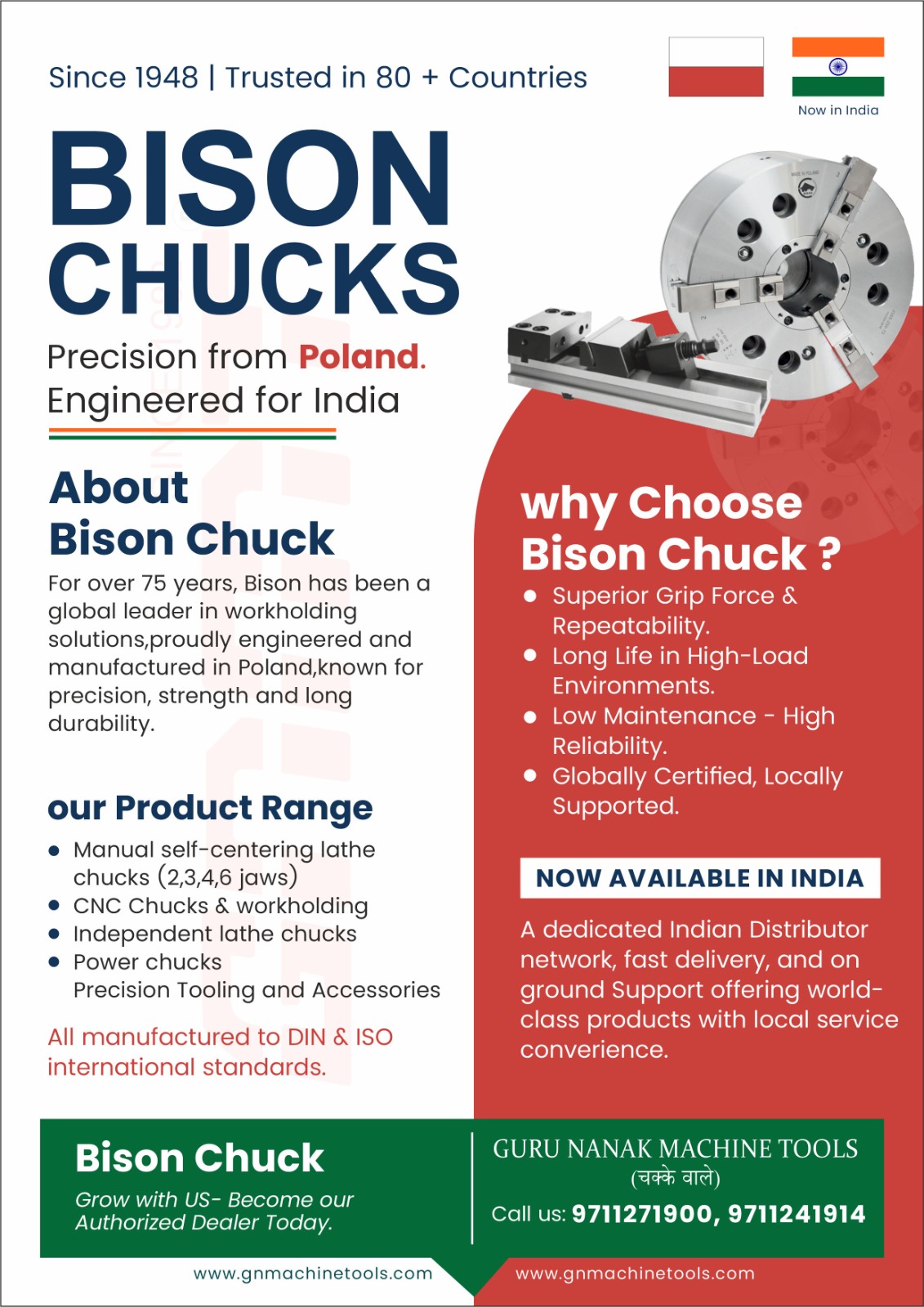 Power chucks self centring chucks independent chucks true - Delhi - Delhi ID1610080 1