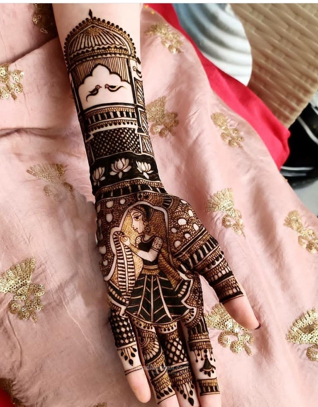 Your bridal glow starts with the best bridal mehandi artist  - Chandigarh - Chandigarh ID1605985