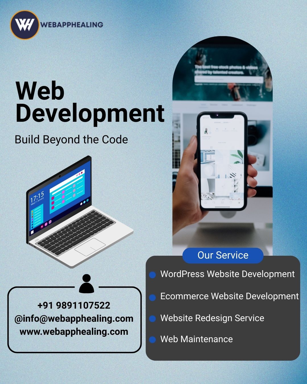 Webapphealing  BEST Website Development Company in NOIDA - Uttar Pradesh - Noida ID1620151