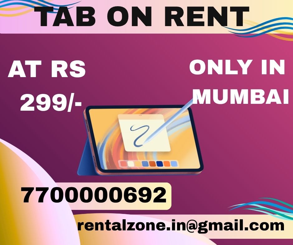  Rent a Tab on start at rs299 MUMBAI THANE - Maharashtra - Mumbai ID1616238