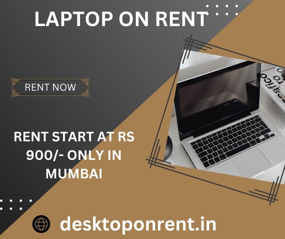 Laptop on rent at Rs 900 only in mumbai  - Maharashtra - Mumbai ID1588210