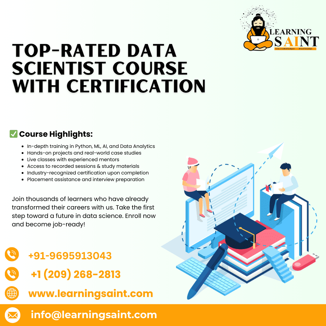 TopRated Data Scientist Course with Certification  Join  - Delaware - Wilmington ID1601615