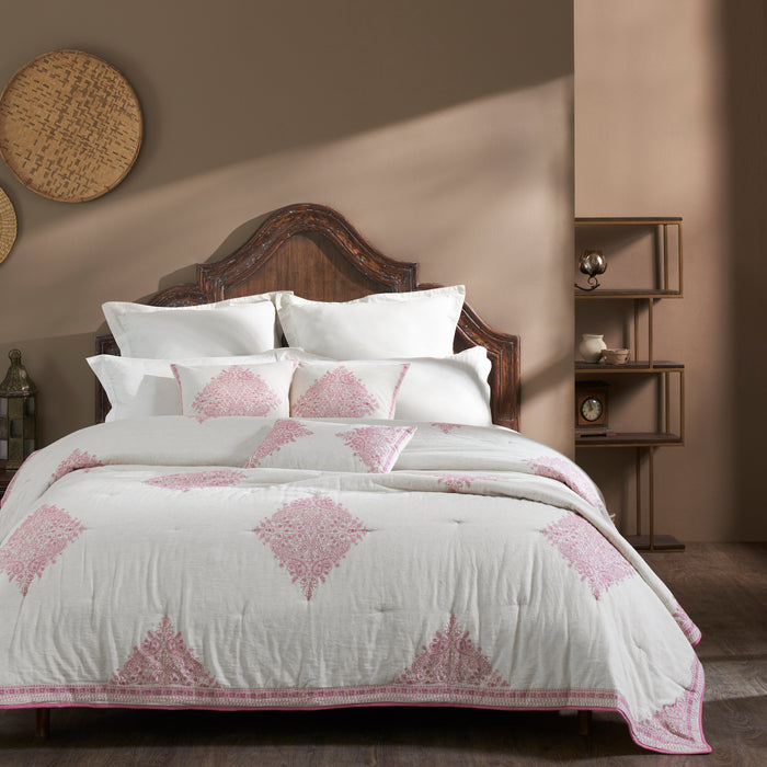 Buy Puffer Embroidered Bedding Set Online  Houmn - Rajasthan - Jaipur ID1544415