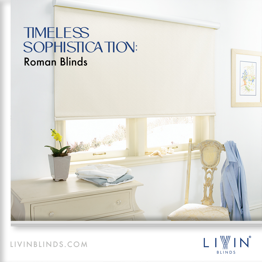 Roman Blinds for Windows from Livin Blinds - Delhi - Delhi ID1585268