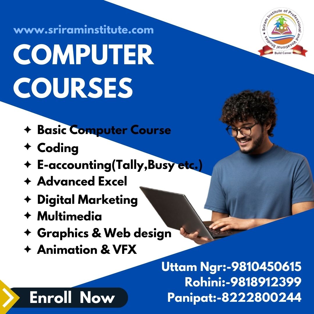 Best Computer Course in Rohini  Sipvs - Delhi - Delhi ID1521270