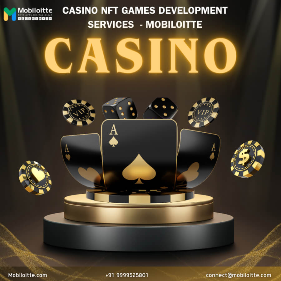 Casino NFT Games Development Services  Mobiloitte - Delhi - Delhi ID1554237