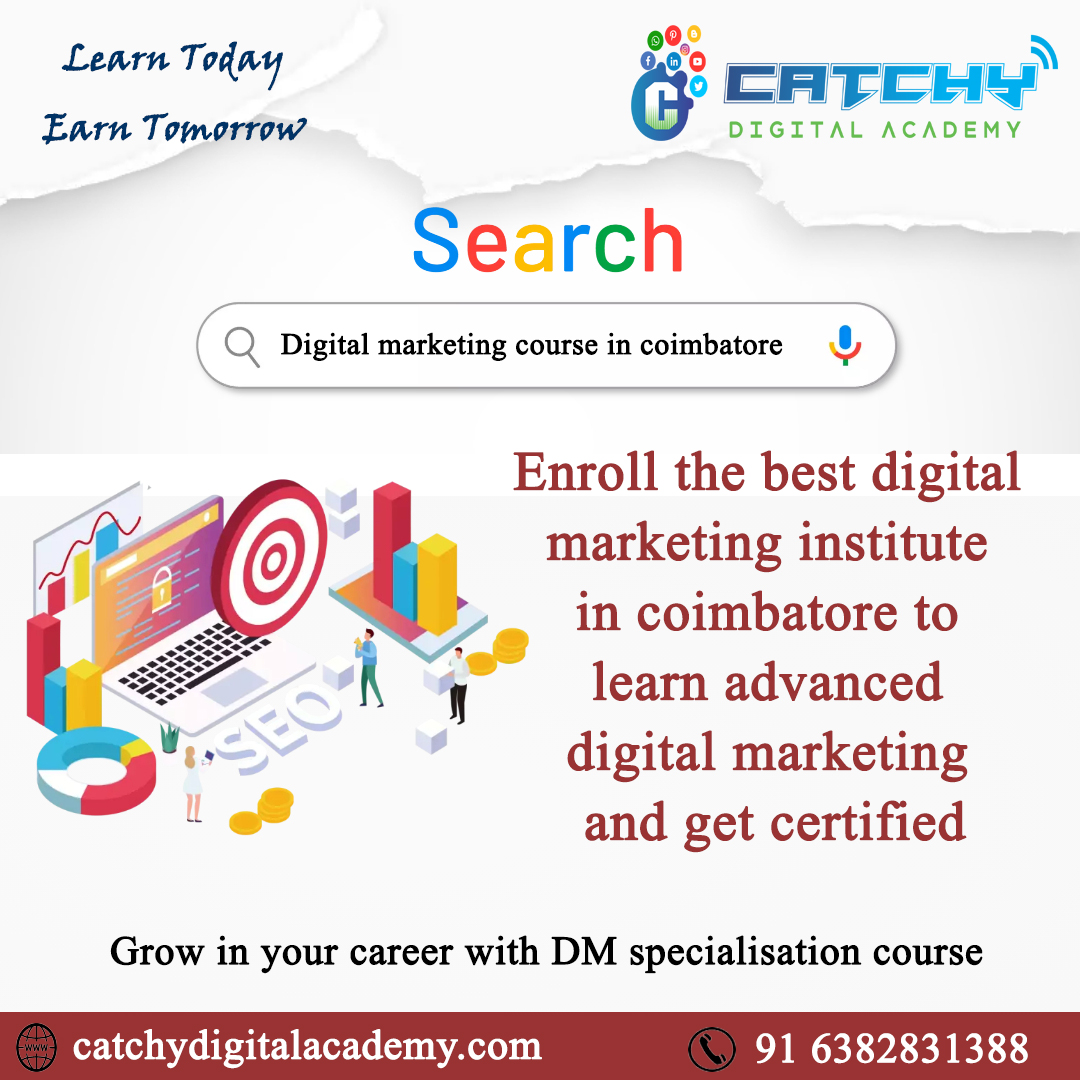 Digital marketing coaching class with affordable fees in Coi - Tamil Nadu - Coimbatore ID1547443