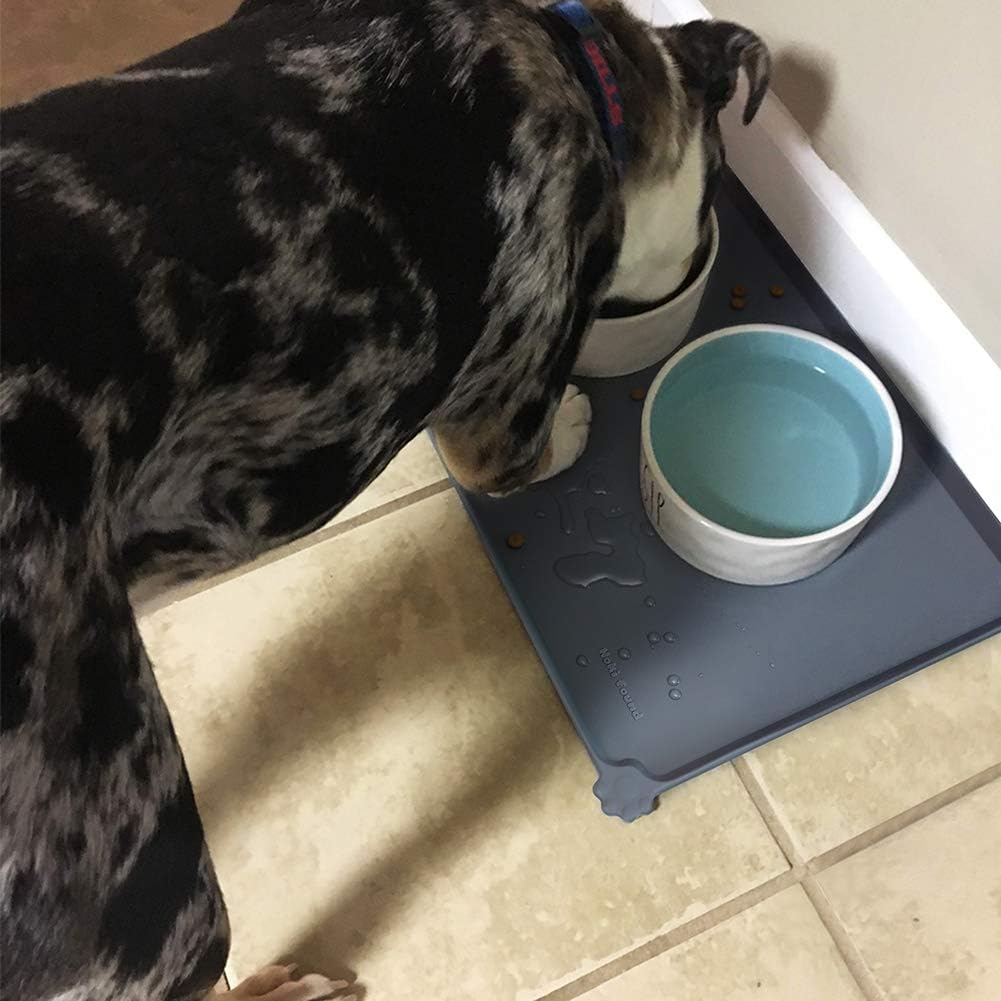 Hoki Found Waterproof Pet Feeding Mats with High Lips Revie - New York - New York ID1603449 2