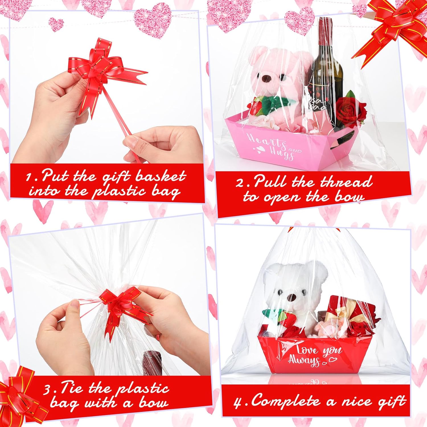 36 Pcs Valentines Day Baskets Gifts Empty Includes 12 Pack V - New York - Albany ID1594517 3