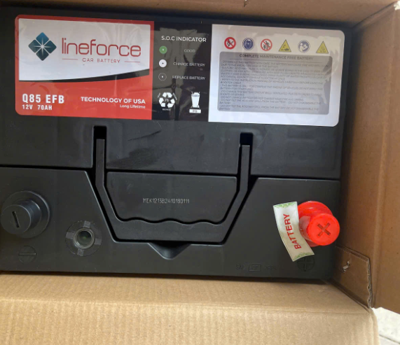 Lineforce Q85 EFB 12V 70AH Car Battery For Sale - Tamil Nadu - Thanjavur ID1593604