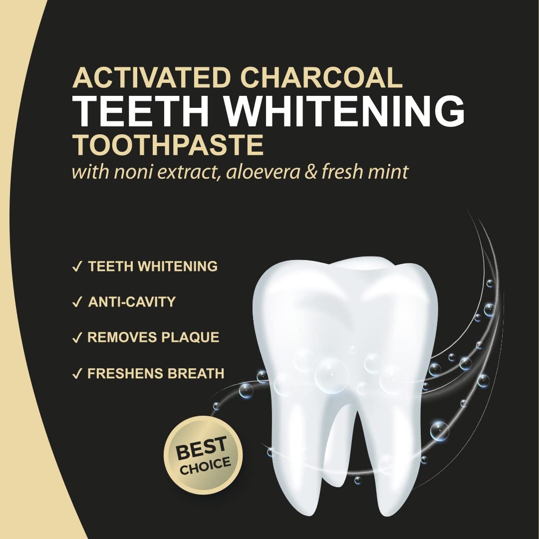 Apollo Noni Activated Charcoal Teeth Whitening With Noni Ext - Gujarat - Ahmedabad ID1518529 2