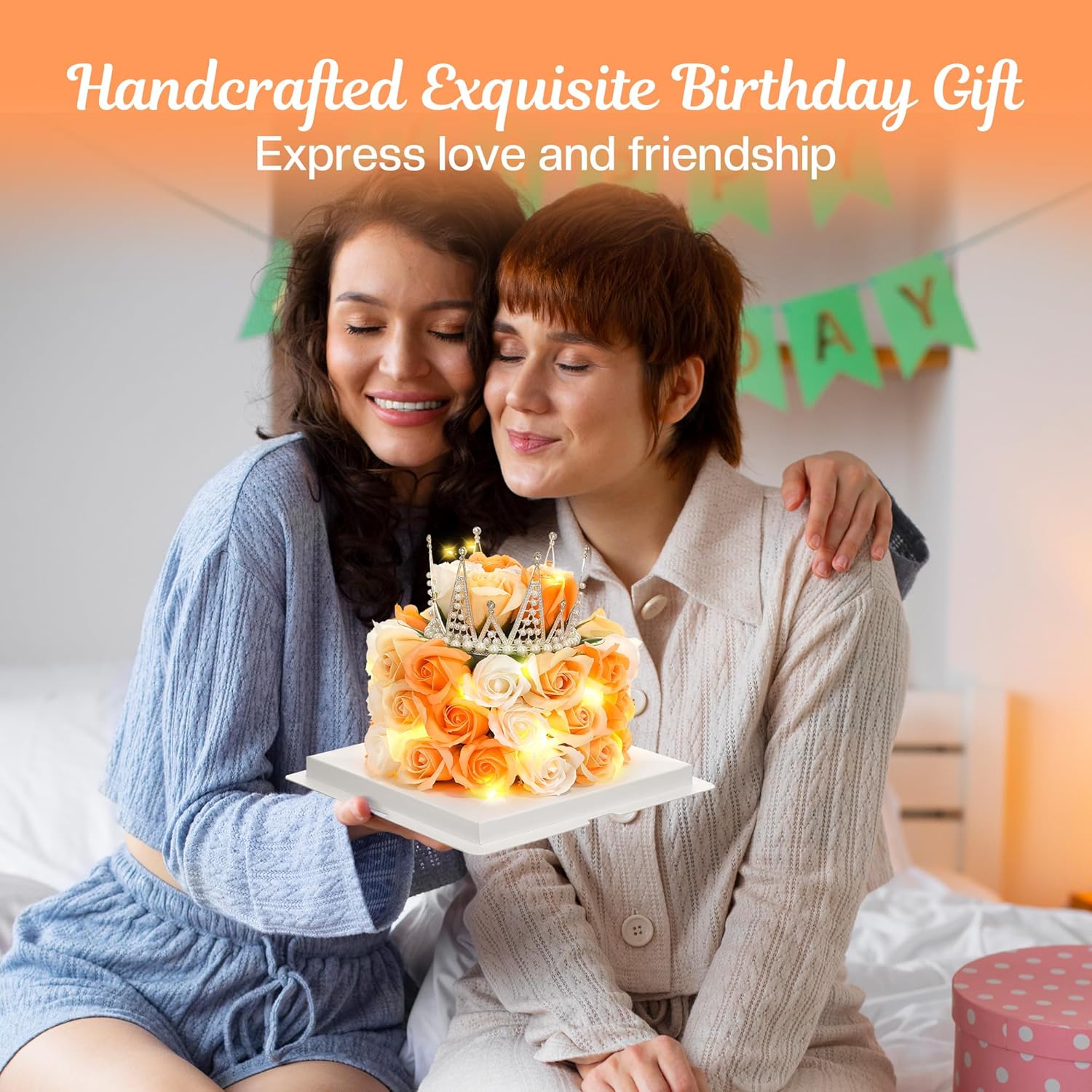 Preserved Flowers Bouquet Cake Unique Flower Preserved Rose - New York - Albany ID1595282 2