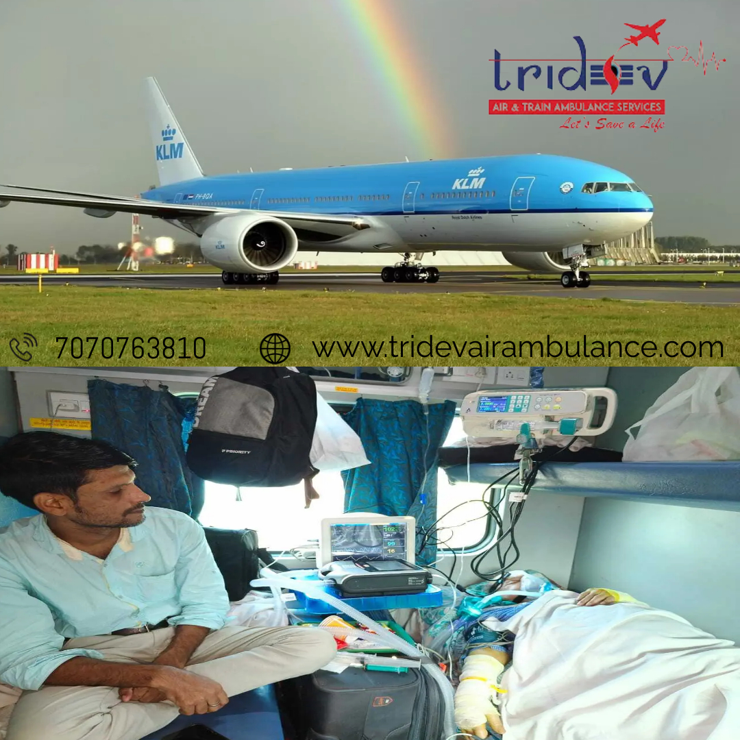 Tridev Air Ambulance Service in Ranchi  Arrived Frequently  - Jharkhand - Ranchi ID1551454