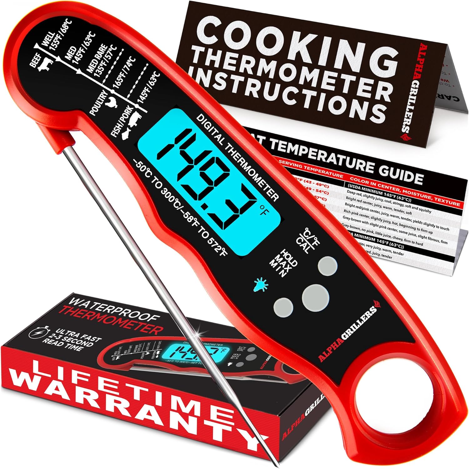 Alpha Grillers Meat Thermometer Digital Review - New York - New York ID1598715