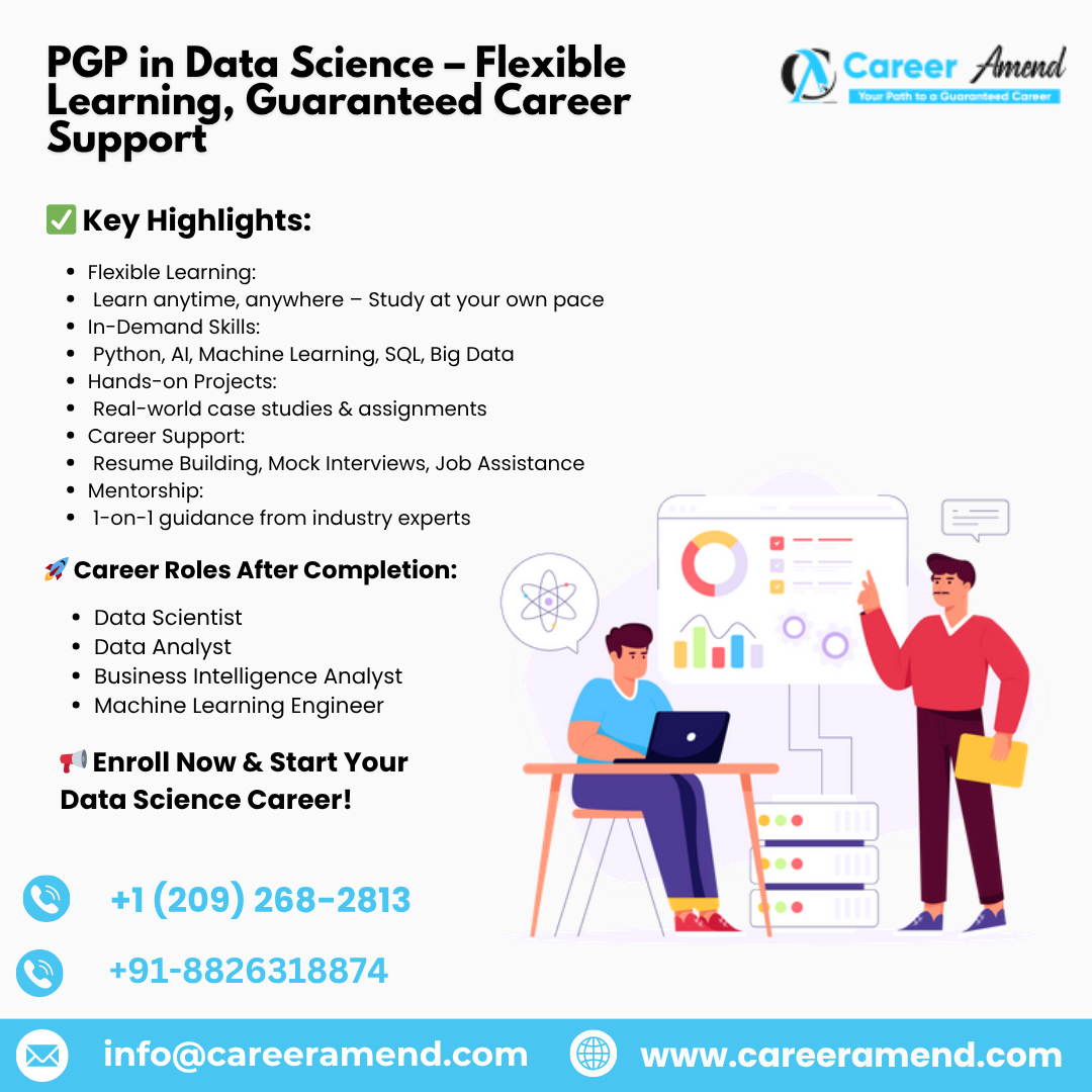 PGP in Data Science  Flexible Learning Guaranteed Career - Delaware - Wilmington ID1607867