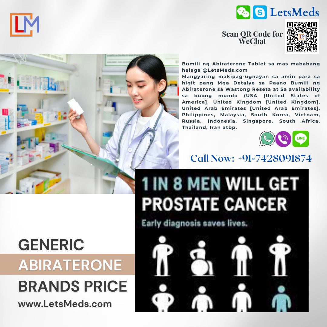 Abiraterone Tablet Brands Price Online Philippines - California - Anaheim ID1586844