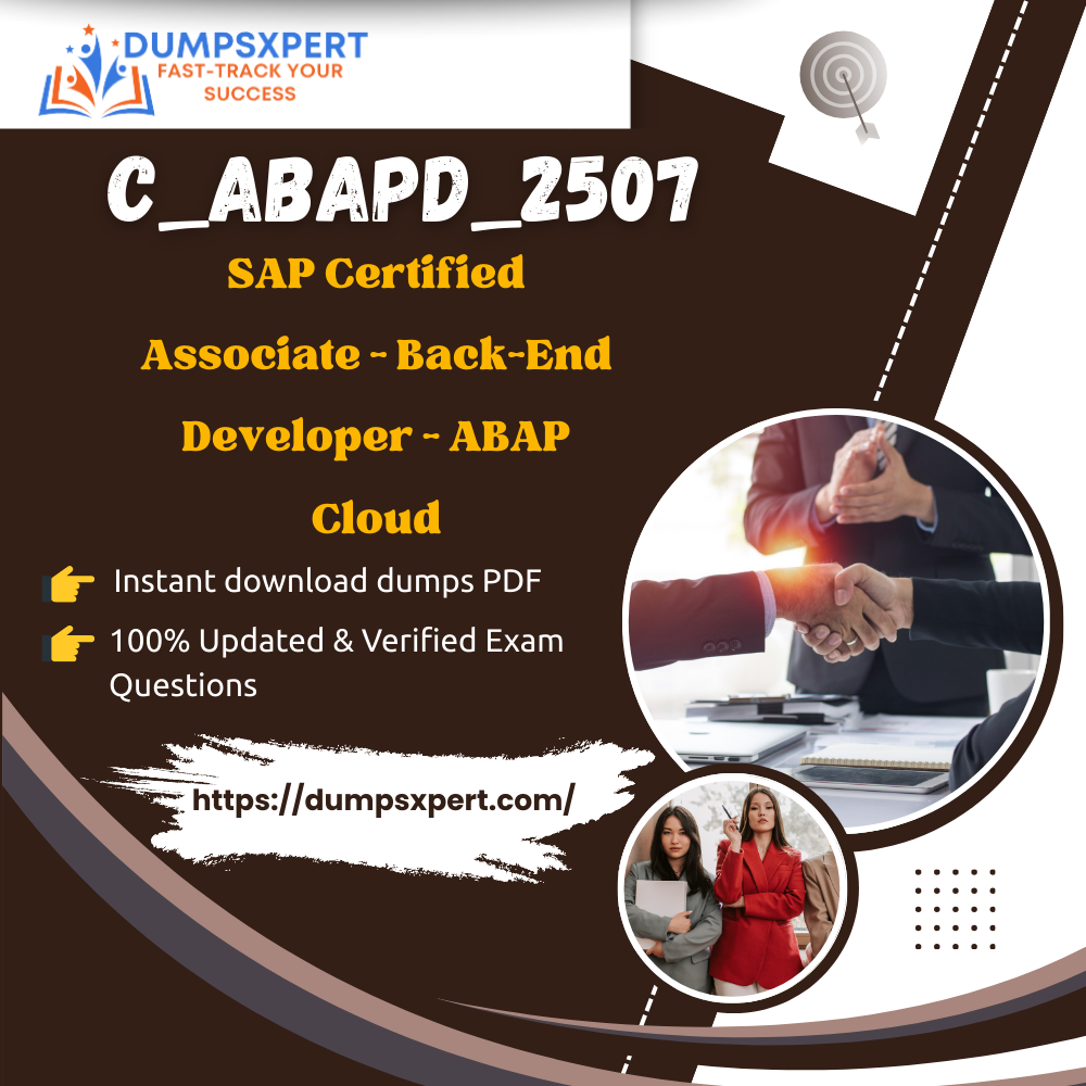 SAP Certified Associate  BackEnd Developer  ABAP Cloud Du - California - San Francisco ID1613199