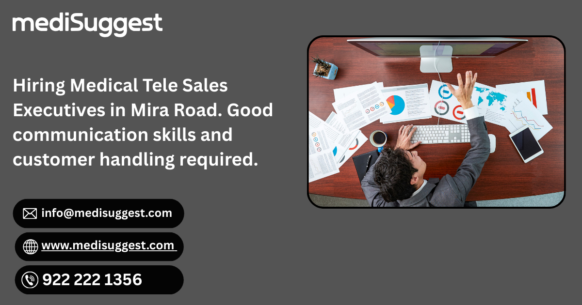 Medical Sales Jobs in Nalasopara for Health Packages - Maharashtra - Mumbai ID1613547