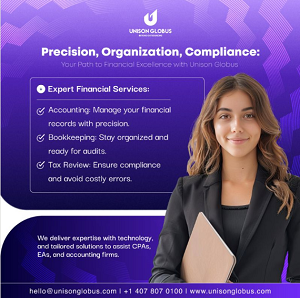 Unison Globus Elevate Your CPA Firm with TopTier Offshorin - Florida - Cape Coral ID1592257