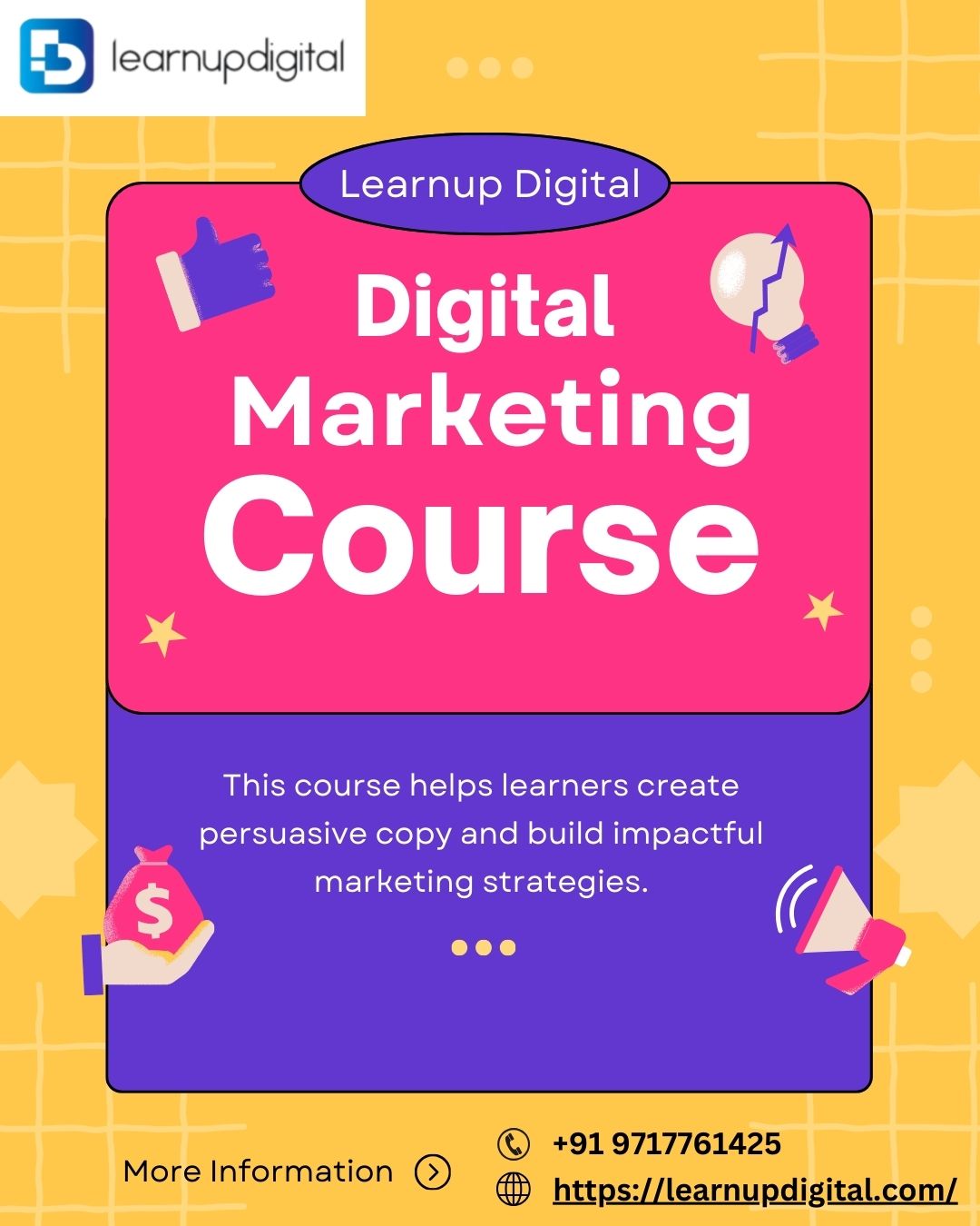 Learnup Digital Boost your Digital Marketing skills with us - Delhi - Delhi ID1558820