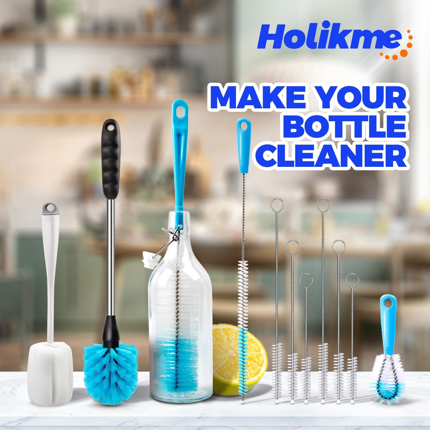Holikme Bottle Brush Tube Cleaning Lab Set with Long Handle  - New York - New York ID1597993 3