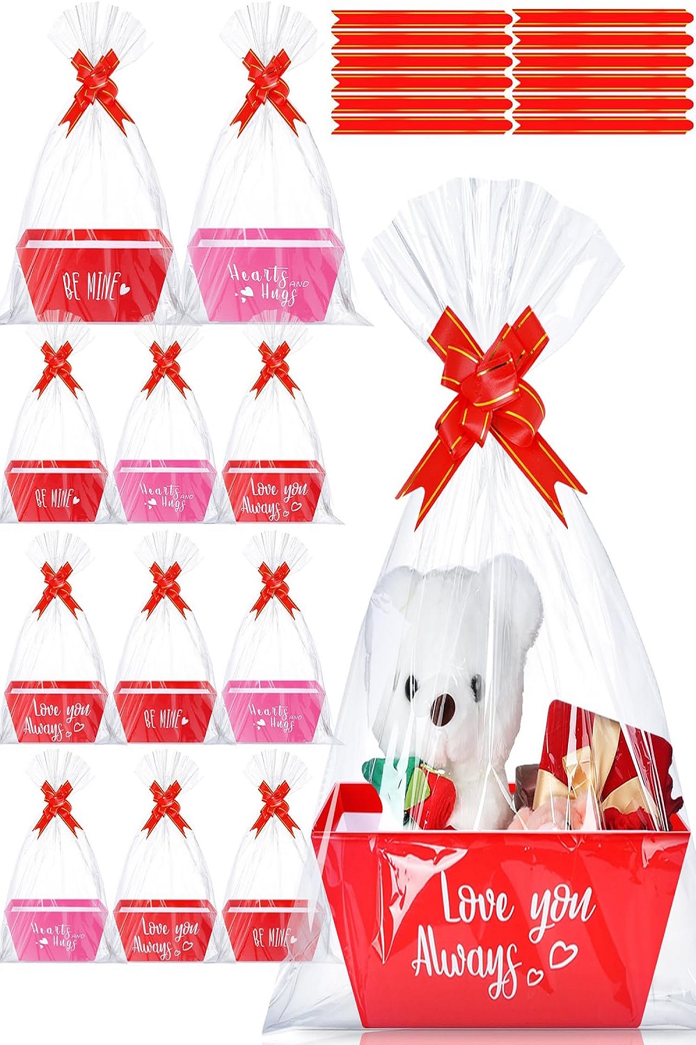 36 Pcs Valentines Day Baskets Gifts Empty Includes 12 Pack V - New York - Albany ID1594517 4