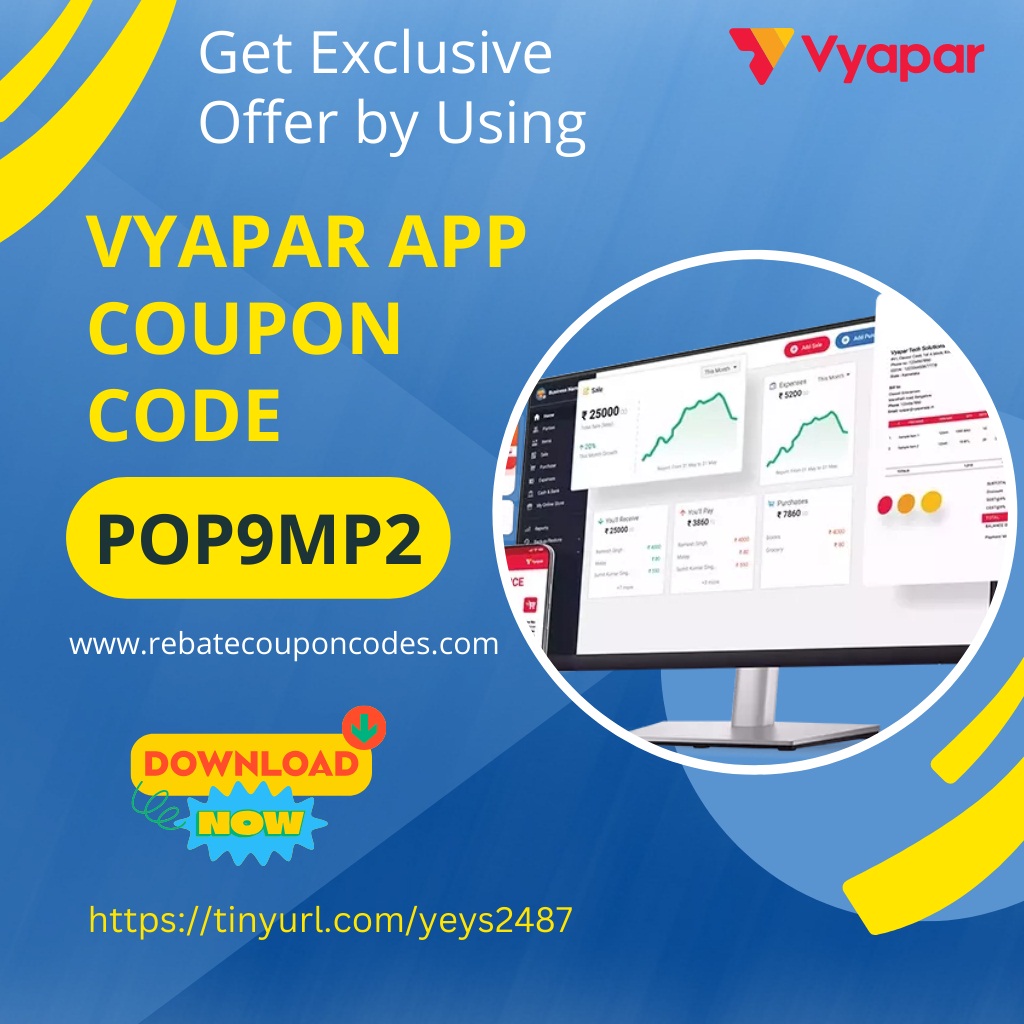 Vyapar App Coupon Code POP9MP2 - Maharashtra - Badlapur ID1555220