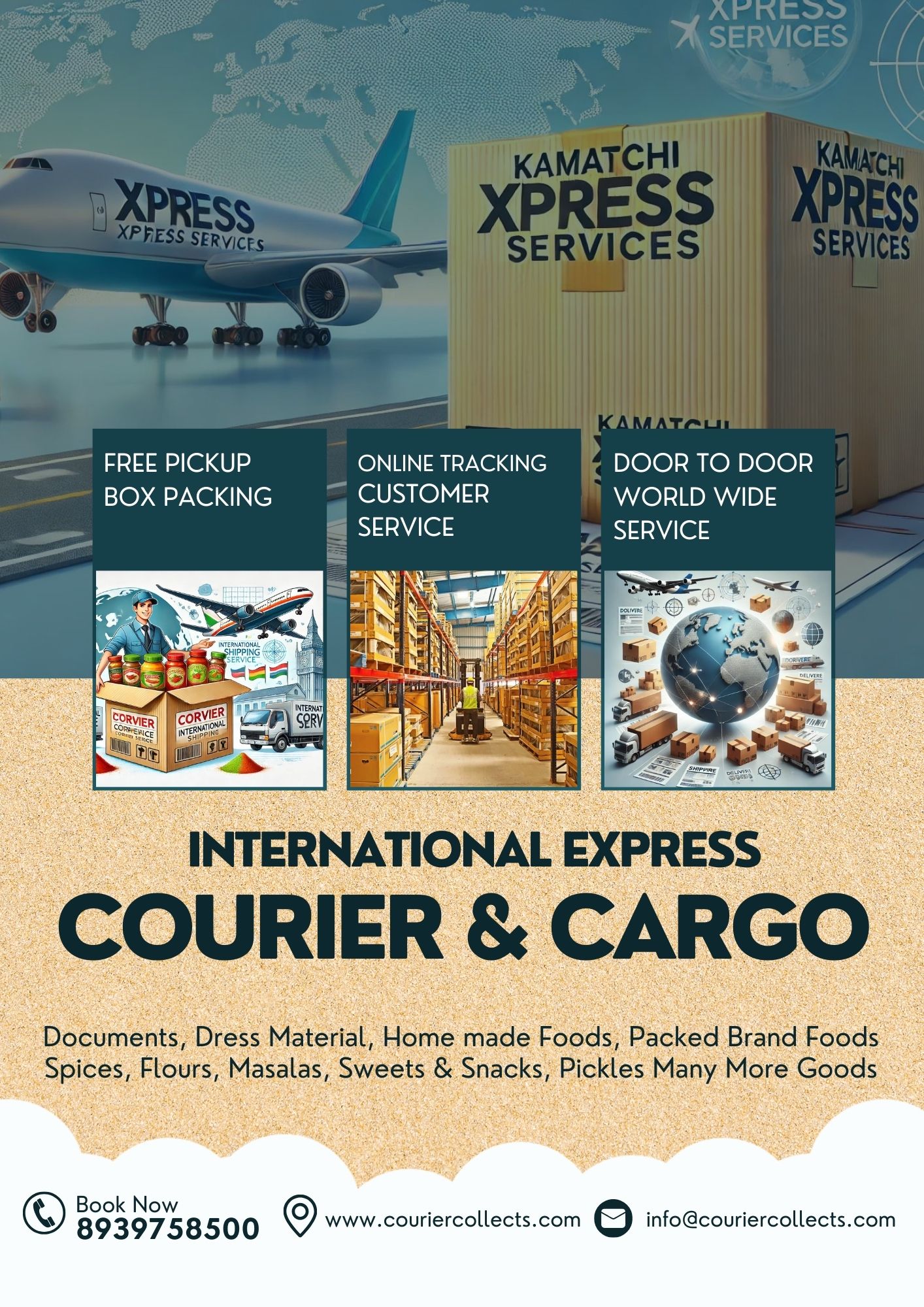 India to canada shipping cost per kg - Tamil Nadu - Chennai ID1593864