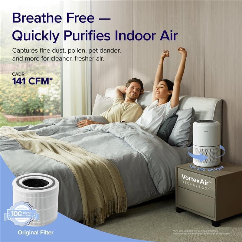 LEVOIT Air Purifier for Home Allergies Pets Hair in Bedroom  - New York - New York ID1596696
