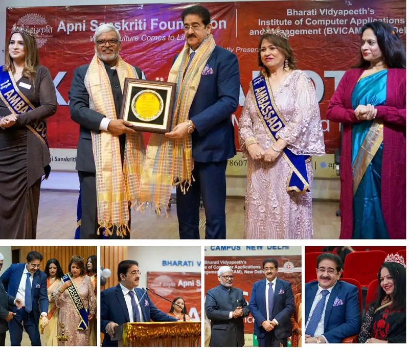 Sandeep Marwah Inaugurates Apni Sanskriti Art and Culture Aw - Delhi - Delhi ID1595723