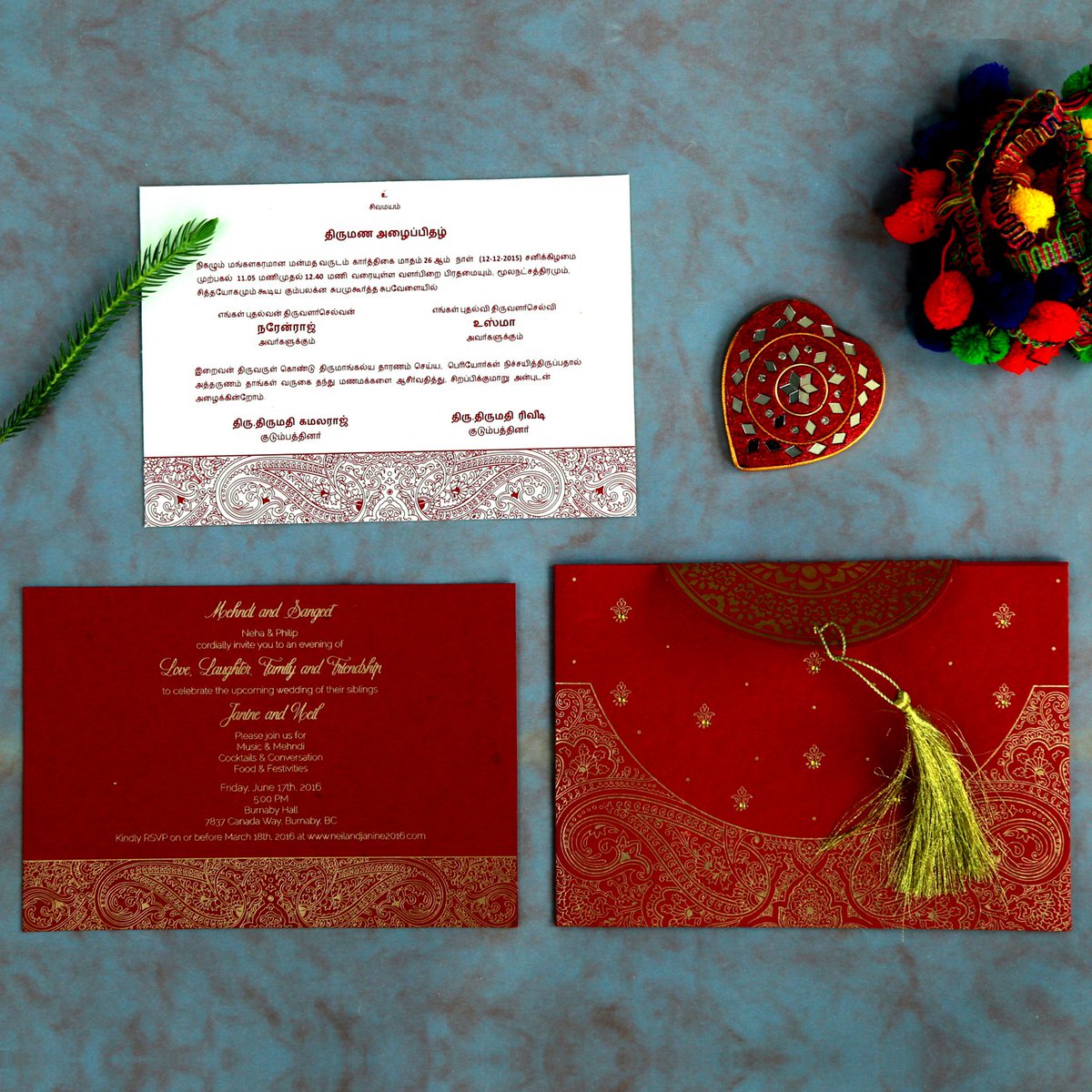MUSLIM WEDDING INVITATIONS - New Jersey - Jersey City ID1520578