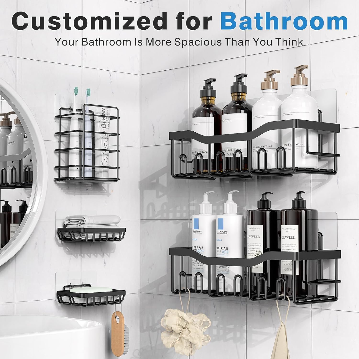 Adhesive Shower Caddy - New York - New York ID1594703